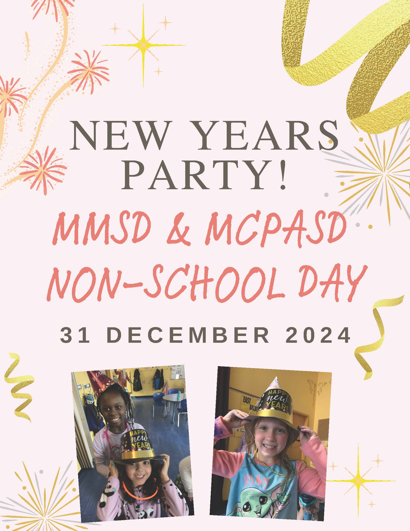 All Schools – New Years Party!